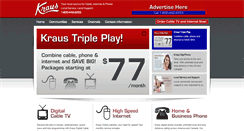 Desktop Screenshot of krausonline.com