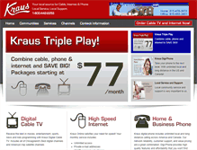 Tablet Screenshot of krausonline.com